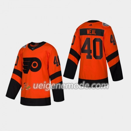 Herren Eishockey Philadelphia Flyers Trikot Jordan Weal 40 Adidas 2019 Stadium Series Authentic